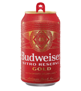 BUDWEISER NITRO GOLD BUDWEISER NITRO GOLD