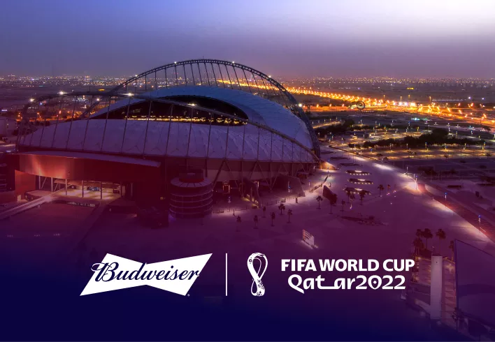 Budweiser and World Cup Trophy Budweiser and World Cup Trophy